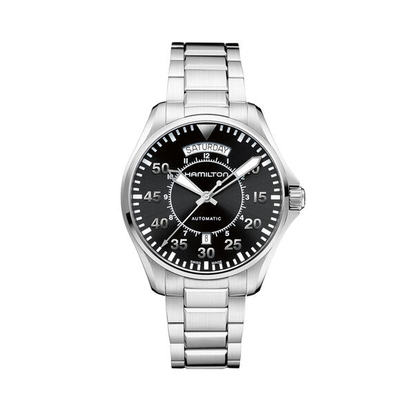 Khaki Aviation Automatic 42 mm Stainless Steel